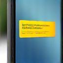 Smartphone showing notification for e-vignette renewal